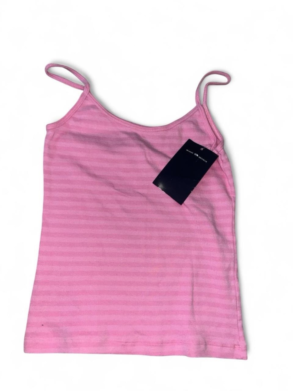 Rare Brandy Melville Pink Striped Skylar Top New With Tags